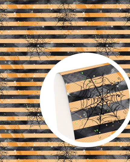 Enchanting Ghost Pumpkin Faux Leather Craft Sheets - Ignite Your Halloween Creativity 🎃