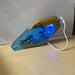 Enchanting Whales and Diver Glow-in-the-Dark USB Desk Lamp