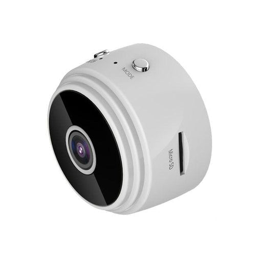 Compact Wireless Mini Camera with Night Vision and Magnetic Mount for Home Security Surveillance
