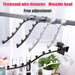 Sleek Stainless Steel Utility Drying Stand