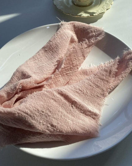 Elegant Holiday Linen Blend Napkins - 50 Pack for Festive Gatherings