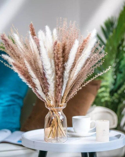 Elegant Dried Pampas Grass Bouquet for Stylish Home Accents