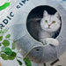 Shell Cat Bed & Tunnel Combo: Cozy Retreat for Feline Friends