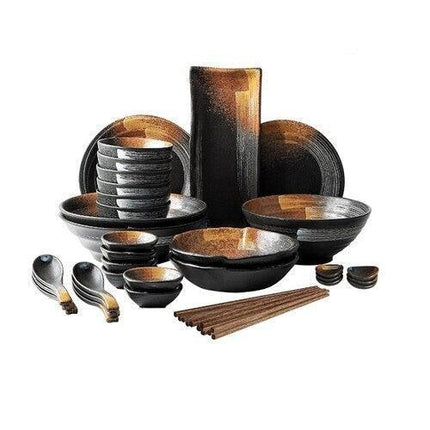 Artistic Japanese Sushi Dining Set: Elevate Your Culinary Experience