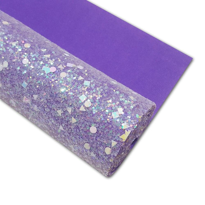 Shimmering Glittery Faux Leather Roll for Crafting Masterpieces