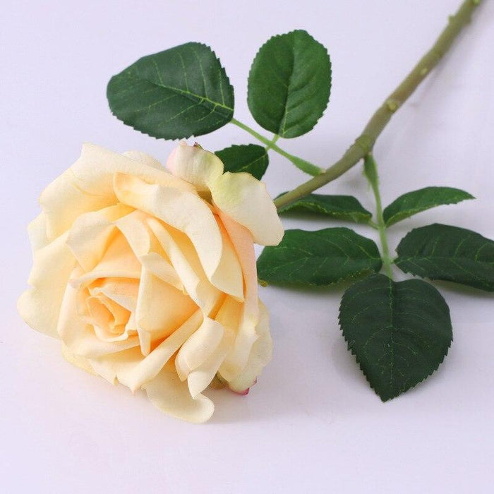 Elegant Pink and White Faux Roses for Stylish Home and Event Arrangements