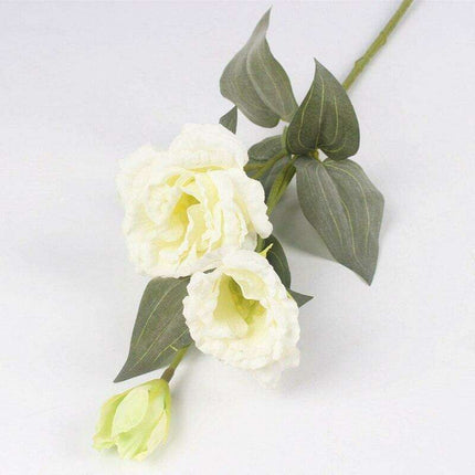Eternal Elegance: Stunning Handcrafted Faux Latex Rose Branch for Timeless Décor