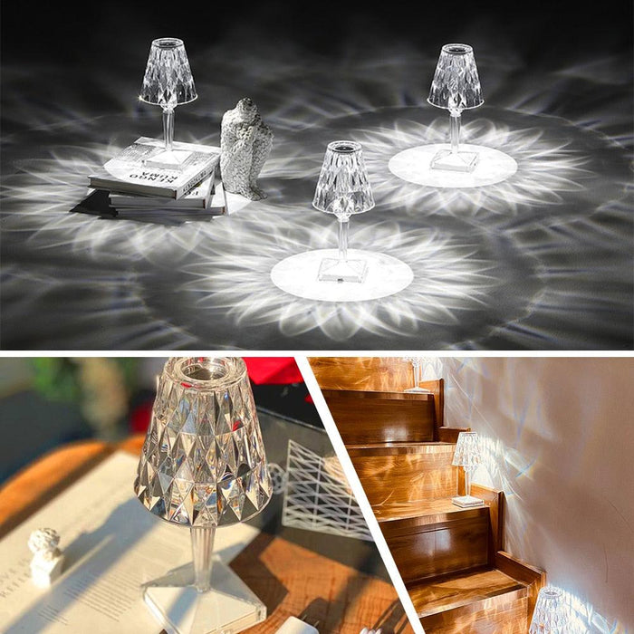 Crystal Lighting Fixtures with LED Night Light