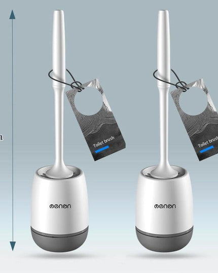 Premium Silicone Toilet Brush Set with Quick-Dry Technology and Adaptable Installation Choices