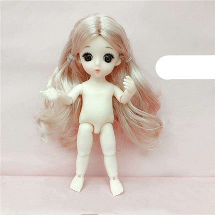 Magical Miniature Princess Doll Fashion Adventure Set - Unleash Your Imagination!