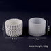 DIY Round Candle Jar Pot Silicone Molds for Making Uv Epoxy Plaster Concrete Storage Box Mould Home Decor Flower Pot Planter-0-Très Elite-Bottle-Très Elite