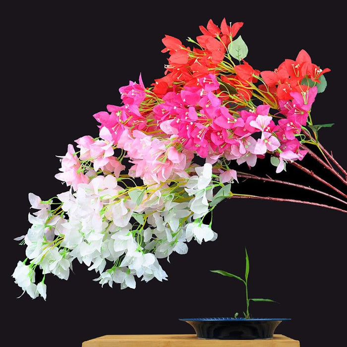 Stunning 100CM Silk Cherry Blossom Bouquet for Home and Event Decoration