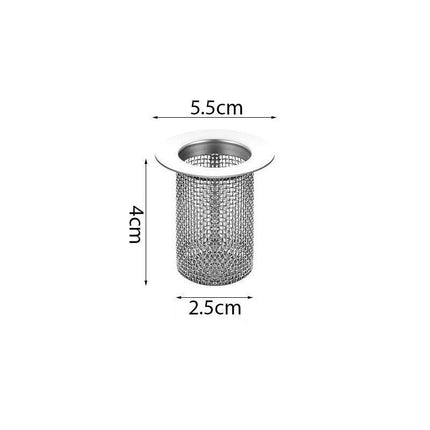 Premium Stainless Steel Sink Strainer with Superior Hair and Debris Filtration Technology