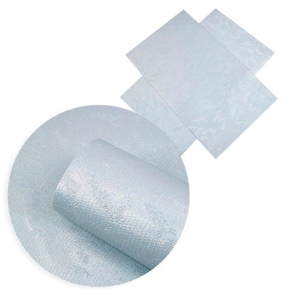 Glistening Holographic Faux Leather Craft Sheets - Perfect for Creative DIY Projects