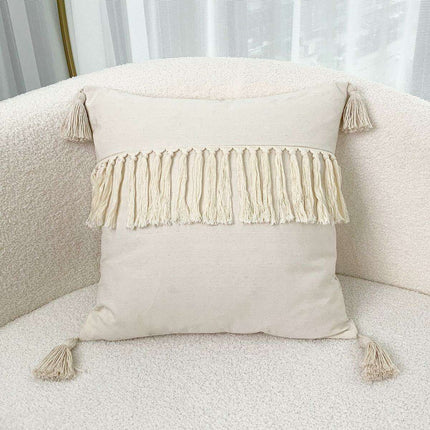 Chic Bohemian Tassel Pillow Sham Collection