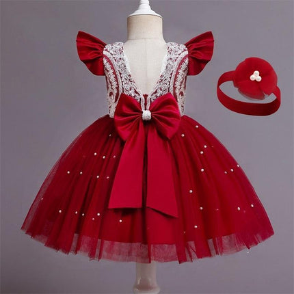Enchanting Red Tutu Dress for Girls: Perfect for Festive Celebrations