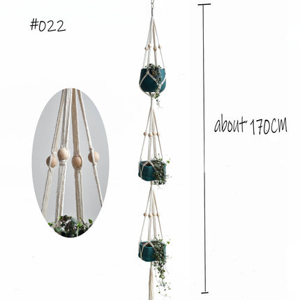 Artisan Macrame Plant Hanger for Chic Home Aesthetics