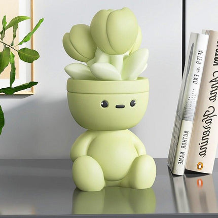 Elegant Resin Tulip Sculptures for Modern Home Decor