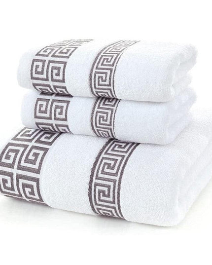 Ultimate Comfort Plush Cotton Towel Ensemble for a Luxurious Bathing Experience