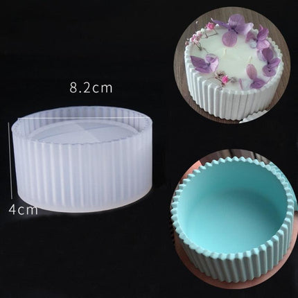 Creative Circular Silicone Molding Kit for Home and Garden Projects