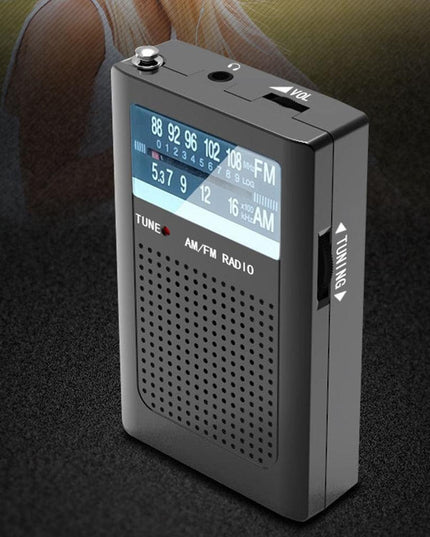 Seniors' Premium Sound AM/FM Radio with Headphone Connectivity
