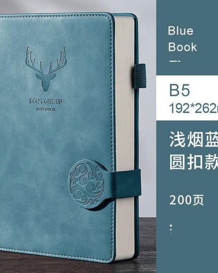 Luxurious A5 Leather-bound Journal: 200 Pages for Creative Expression