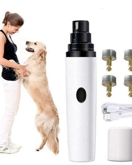 Whisper-Quiet Rechargeable Dog Nail Grinder: Ultimate Precision Tool for Stress-Free Grooming
