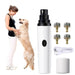 Electric Dog Nail Trimmer: Rechargeable Clipper Set for Quiet and Precise Grooming
