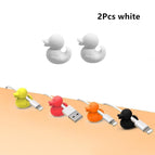 2pcs  duck white