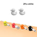 Silicone Cable Organizer Set: 5-Pack for Tangle-Free Management