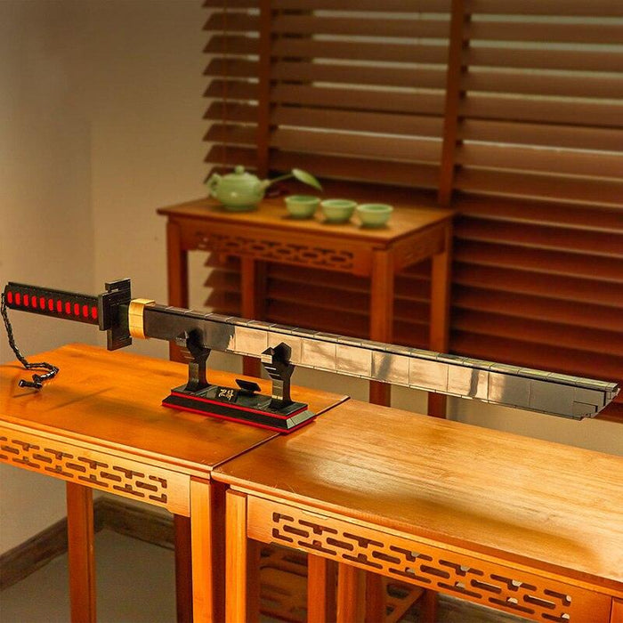 Samurai Sword Construction Kit - Interactive Building Toy for Ninja Enthusiasts of All Ages