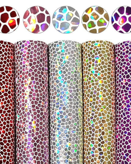 Vibrant Sparkle Faux Leather Craft Kit