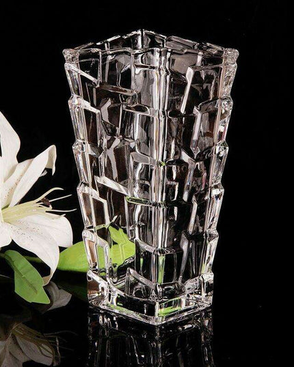 Modern Glass Vase for Lucky Bamboo and Floral Displays