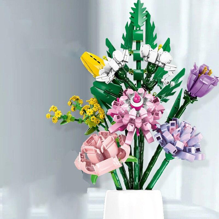 Create Your Own Vibrant Orchid Bouquet with this DIY Flower Crafting Kit