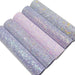 Purple Sparkle Glitter Fabric Roll - Crafting Material for Glamorous DIY Projects