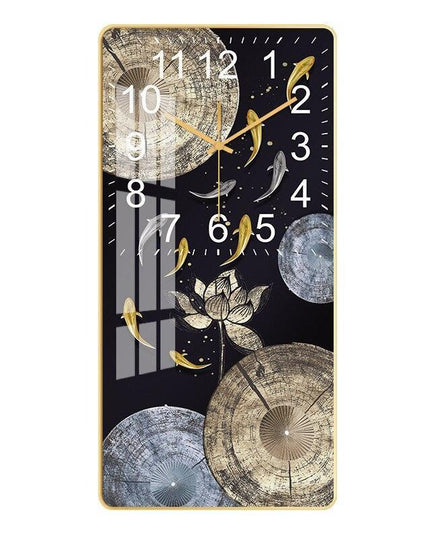 Sophisticated Silent Quartz Wall Clock - Elevate Your Space