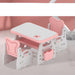 Compact and Chic Kids Study Desk and Chair Set: An Ideal Learning Space for Small Rooms