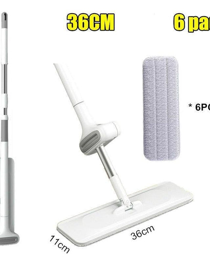 Lazy Wiper Ultimate Cleaning Mop - Versatile Floor Tool with Extended Reach and Easy Wringing