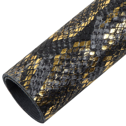 Elegant Pearl Striped Synthetic Leather Sheet: Enhance Your Creative Endeavors