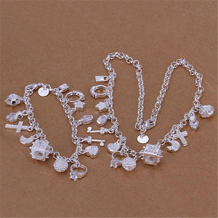 Starlit Dreams Jewelry Set - Luxurious 925 Sterling Silver Crystal Collection