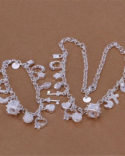 Starlit Dreams Jewelry Set - Luxurious 925 Sterling Silver Crystal Collection