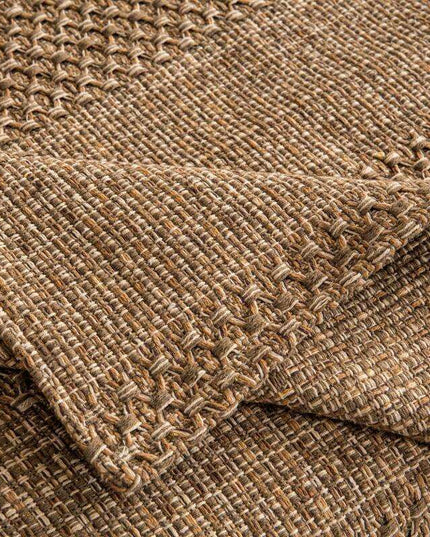 Stylish 3D Cotton Sofa Slipcover Set with Matching Pillowcase and Armrest Towel