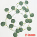 Elegant Silver Dollar Eucalyptus Green Swag - Chic Home Decor Accent