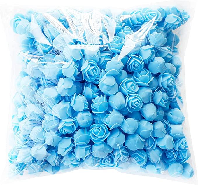 100 Mini Foam Roses Set: Perfect for DIY Floral Arrangements
