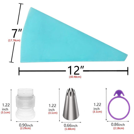 Deluxe 15-Piece Cake Decorating Master Set for Aspiring Bakers