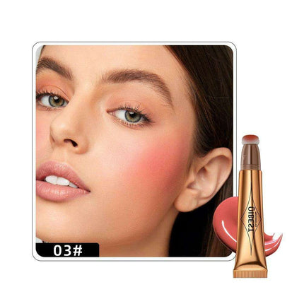 Radiant Peach Cream Stick Essentials - Blush, Bronzer, and Highlighter Set