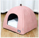 Winter Snuggle Nest for Small Pets - Cozy Velvet Mini Tent Sleeping House