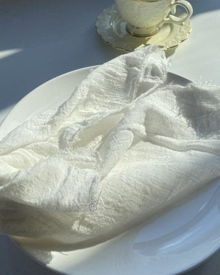 Elegant Holiday Linen Blend Napkins - 50 Pack for Festive Gatherings