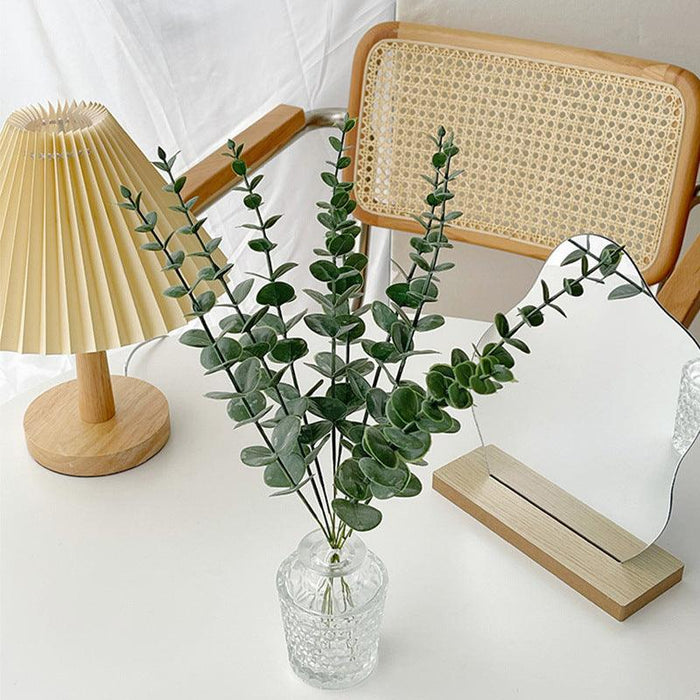 Elegant Faux Eucalyptus Greenery Stems for Modern Home Styling