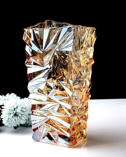 Modern Glass Vase for Lucky Bamboo and Floral Displays